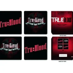 Glasunderlägg-True Blood Coaster Set: Mixed