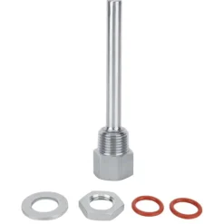 Tillbehör För Kökstermometrar-4-tums rostfritt stål 1/2-tums termowell-kit för hembryggning, tillbehör