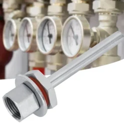 Tillbehör För Kökstermometrar-4-tums rostfritt stål 1/2-tums termowell-kit för hembryggning, tillbehör