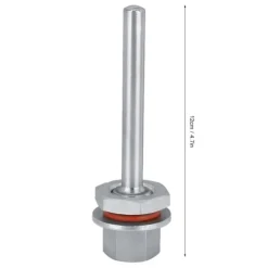 Tillbehör För Kökstermometrar-4-tums rostfritt stål 1/2-tums termowell-kit för hembryggning, tillbehör