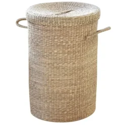 Tvättkorg av naturlig sjögräs