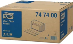 Tvättlapp TORK Adv 4-lag vit 2400/fp