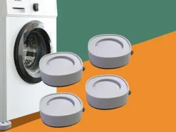 Tvättmaskinsfötter – Vibrationsdämpande fötter – 4-Pack