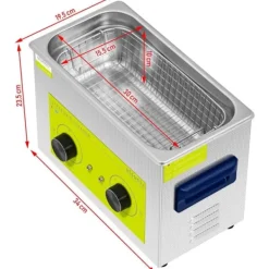 ulsonix - Ultraljudstvätt - 4,5 l - 40 kHz - 120 W