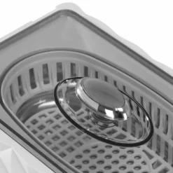 Ultraljudsrengörare AD-3000 kapacitet 0,45 L 35W Vit