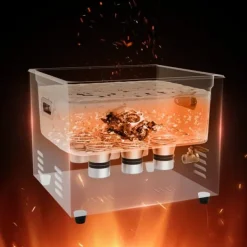 Ultraljudsrengörare 15L, värmetimer, digital ljudmaskin, effektiv rengöring, användarvänlig design, för hem och verkstad