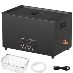 Ultraljudsrengörare, 30L, 530x325x200 mm, rostfritt stål