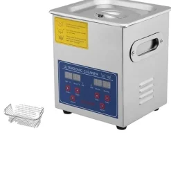 Ultraljudstvätt-Ultraljudsrengörare, rostfritt stål, effektiv ultraljudsrengöring,2L