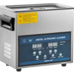 Ultraljudsrengörare 32x17.8x31.2 cm rostfritt stål dubbelfrekvens