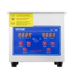 Ultraljudsrengörare 180x165x215 mm rostfritt stål digital timer