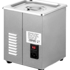 Ultraljudstvätt-Ultraljudsrengöringsmaskin 2L för smycken, rostfritt stål, effektiv rengöring, kompakta mått