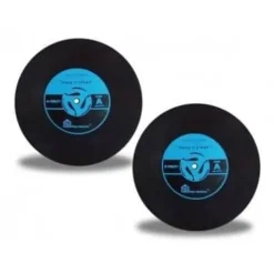 Underlägg - Vinylskiva - Silikon - Diameter 100mm - Set om 2