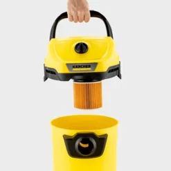 Kärcher Universaldammsugare KARCHER WD 3 V-17/4/35 + munstycken 17 l 1000 W (1.628-124.0) Svart, Gul