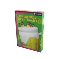 Ishink & Kylare-Uppblåsbar iskubshink i form av en ölmugg * Mått: 44 x 42 x 32 cm * Kapacitet: 10 L * Material: plast...