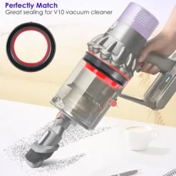 Dammsugartillbehör-Uppgraderad dammbehållare tätningsring set kompatibelt med Dyson V11/V15 Gen5/SV-serien (inkl. T8 skruvmejsel)