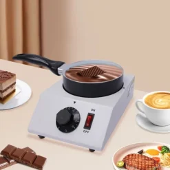 Uppvärmd chokladsmältgryta, elektrisk tempereringsmaskin, non-stick, 40 W, 220 V