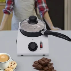 Uppvärmd chokladsmältgryta, elektrisk tempereringsmaskin, non-stick, 40 W, 220 V