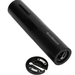 USB 4in 1 Elektrisk Vinflasköppnare Korkskruv med Hällrör Folieskärare Vakuumpropp Set