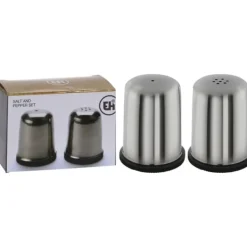 Salt- & Pepparströare-Utmärkt hushållsredskap Peppar- och saltset i rostfritt stål