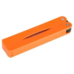 Köksknivar-Utomhuscamping Hopfällbar Dubbelsidig 400/600# Slipsten Bryne Slipverktyg (Gul)