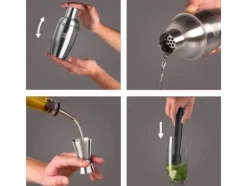 Verktygsset För Drinkar-VACUVIN Cocktail Set Basic (3pcs), Box