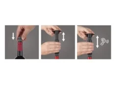 Korkskruvar-VACUVIN Wine set/5 Air Deluxe Vacuvin®
