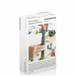 Flaskstopp & Flaskförslutare-Vakumpump och vinkorkar Winuum InnovaGoods (4 kåpor)