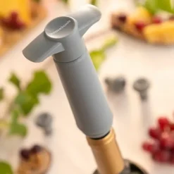 Flaskstopp & Flaskförslutare-Vakumpump och vinkorkar Winuum InnovaGoods (4 kåpor)