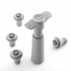 Flaskstopp & Flaskförslutare-Vakumpump och vinkorkar Winuum InnovaGoods (4 kåpor)