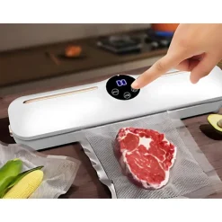 Vakuumförpackare-Vakuumförpackare - För mat + 10 påsar