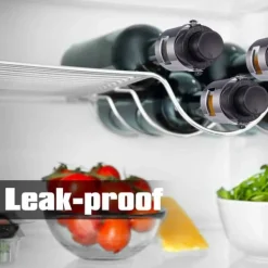 Flaskstopp & Flaskförslutare-Vakuumkork till Champagne – Champagneförslutare med Pump