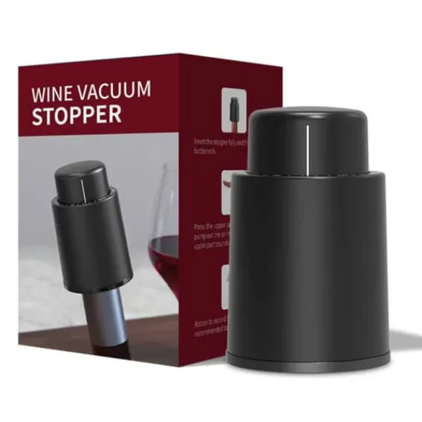 Flaskstopp & Flaskförslutare-Vakuumkork till Vinflaska