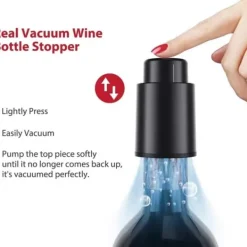 Flaskstopp & Flaskförslutare-Vakuumkork till Vinflaska