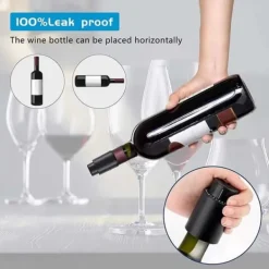 Flaskstopp & Flaskförslutare-Vakuumkork till Vinflaska