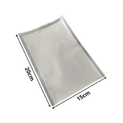 Vakuumpåsar 50-pack 15×20 cm - För räfflad förslutningsmaskin