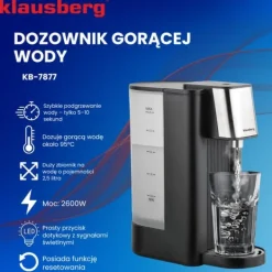 Varmvattendispenserfördelare 2,5L KLAUSBERG KB-7877