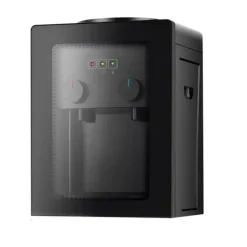 Vatten dispenser, Snabb uppvärmningsfunktion, Lätt att rengöra design,svart