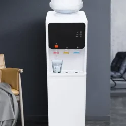 Vattenautomat - Bordsdispenser - Varm & Kall 220 V - För Hem & Kontor - Kompakt - Vit