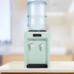 Vattenautomat - Bordsmodell - Varm och Kall - 220 V - Elektrisk - För Kontor och Hem - Grön
