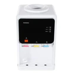 Vattenkylare-Vattenautomat, alternativ för varmt och kallt vatten, barnsäkerhetslås,VIT