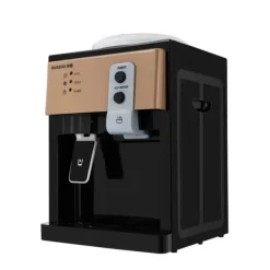 Vattenkylare-Vattenbehållare, varm- och kallfunktion, kompakt design,svart