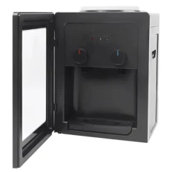 Vattenkylare-Vattendispenser - Bordsmodell - Varmt & Kallt Vatten - 220V 50Hz - Uppvärmning 550W, Kylning 75W - PP-hölje - Svart