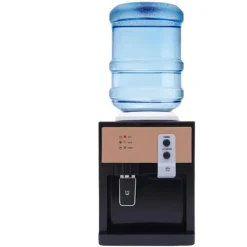 Vattenkylare-Vattendispenser, varmt och kallt vatten, rostfritt stålkonstruktion