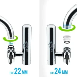 Vattenfilter-Vattenfilter - GEYSER - GEYSER EURO - Vattenrenare - Långvarigt filter - Ultrabsorberande