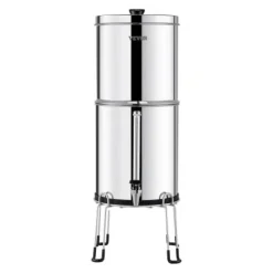 Vattenfiltersystem, 28.5x49.5 cm, rostfritt stål