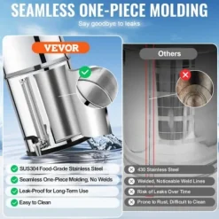 Vattenfiltersystem, 28.5x49.5 cm, rostfritt stål