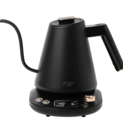 Vattenkokare med lång pip LED-display och temperaturkontroll 1,0L