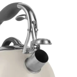 Vattenkokare med visselpipa 2,4 L Vintage Cuisine Cream