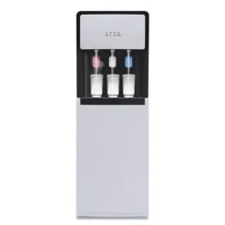 Vattenkylare-Vattenkylare och Dispenser - Golvstående - Bottenmatad - Varm & Kall - Spänning 220V - EU-kontakt - Uppvärmning 500W, Kylning 75W - Vit