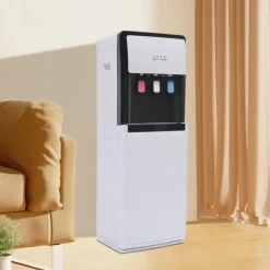 Vattenkylare, varm och kallt vatten, bottenlastad design,VIT